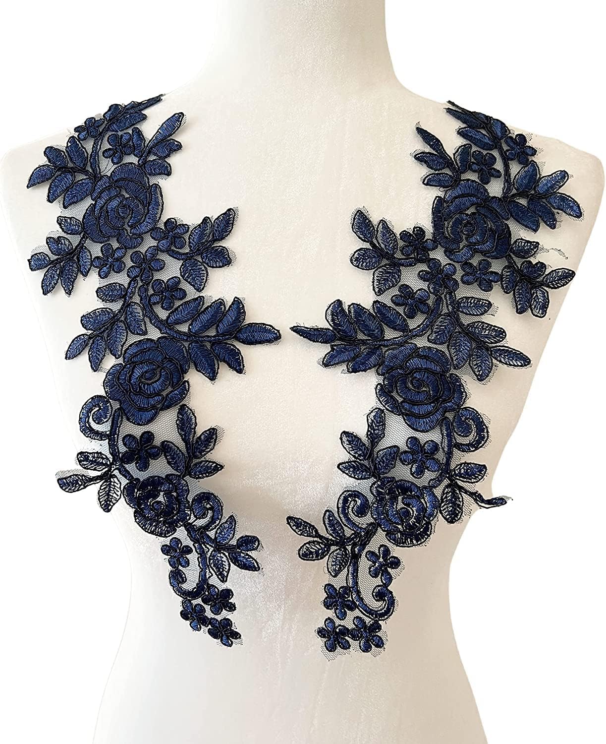 chinese dress ladies BLUMARINE Patch Lace Dress