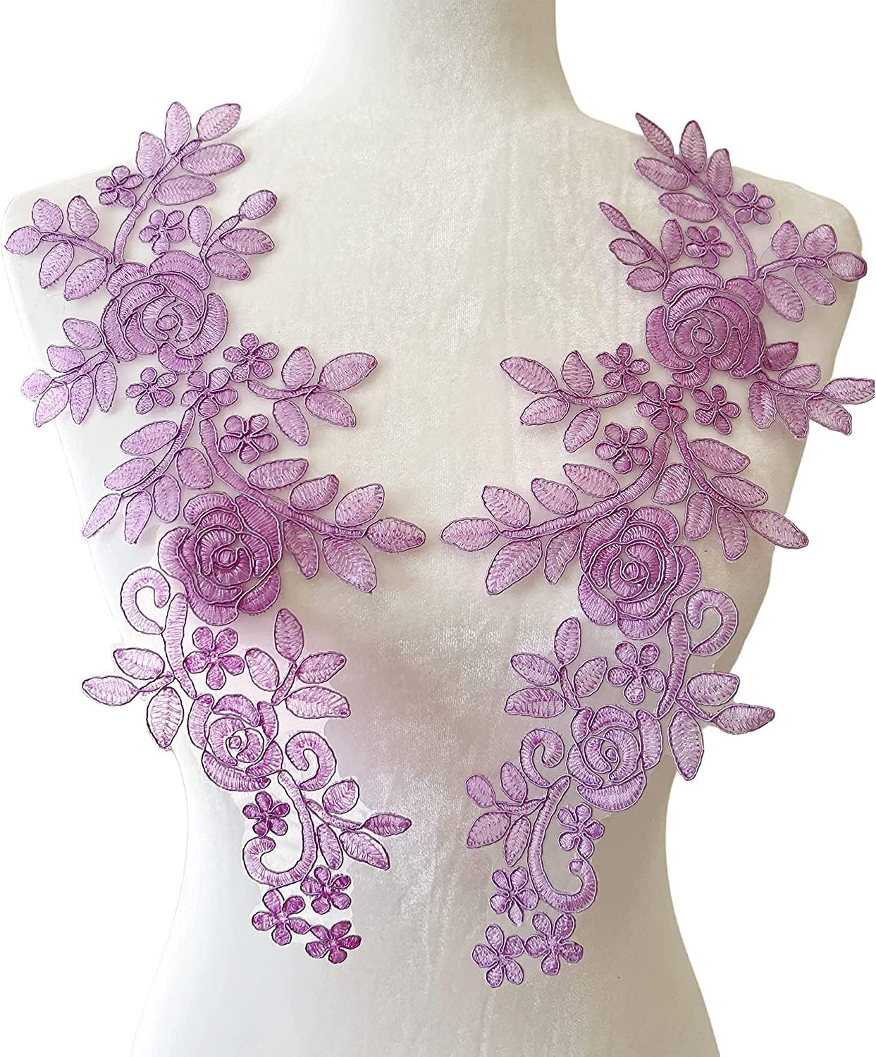 How to Sew on Lace Applique 